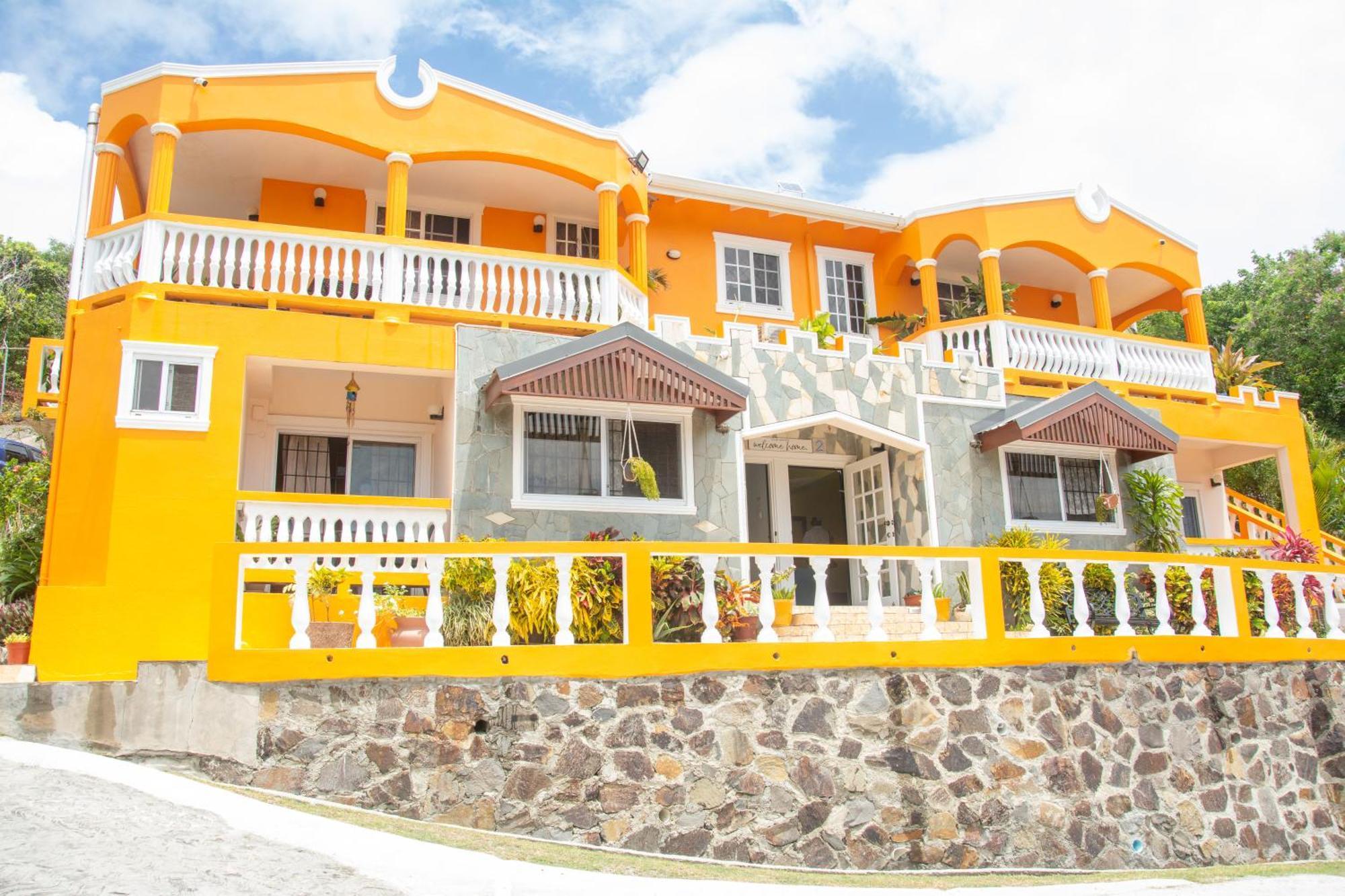 Mountain View Apartments Gros Islet Esterno foto